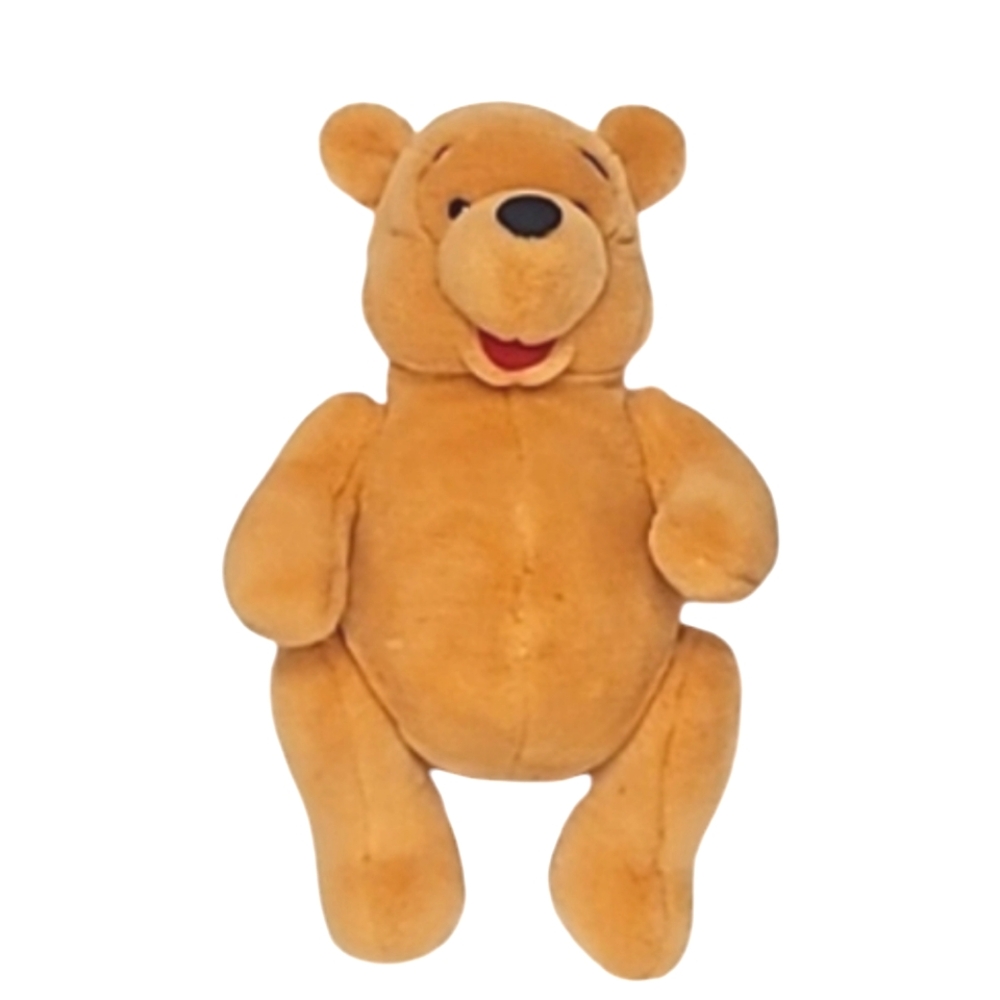 Winnie the Pooh Bear Stuffed Animal Plush Stuffy Apposable Legs Soft Teddy Toy
